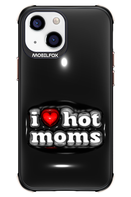 I love hot moms puffer - Apple iPhone 13 Mini