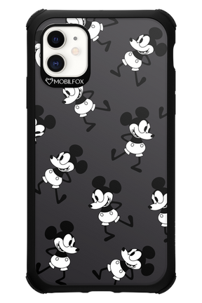 Iconic Mouse (antracite pattern) - Apple iPhone 11