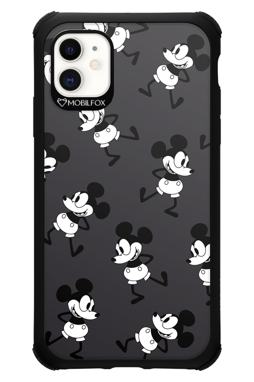 Iconic Mouse (antracite pattern) - Apple iPhone 11