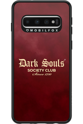 Dark Souls (Burgundy) - Samsung Galaxy S10