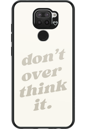 No OverThink - Xiaomi Redmi Note 9