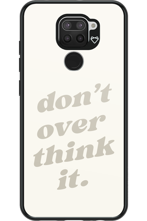 No OverThink - Xiaomi Redmi Note 9