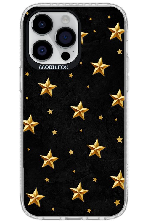 Golden Stars - Apple iPhone 14 Pro Max