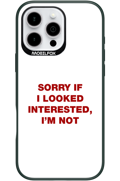 I'm not - Apple iPhone 16 Pro Max