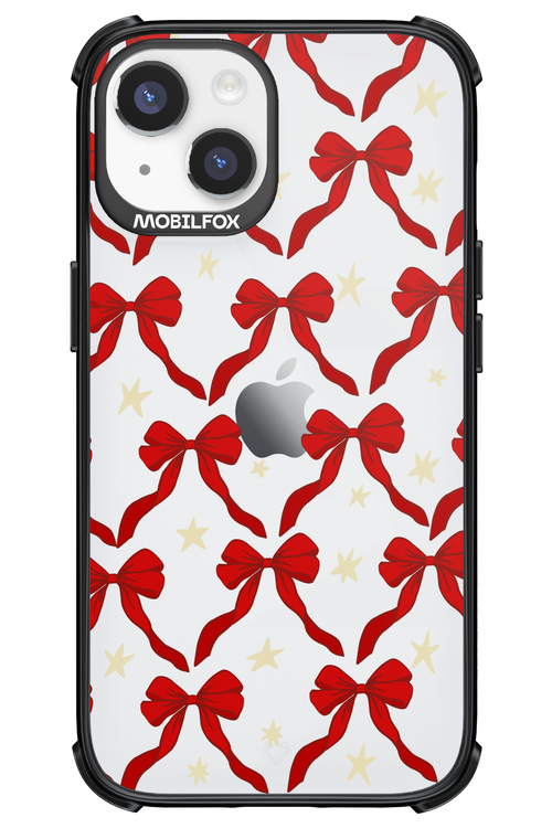 Bow & Stars (Transparent) - Apple iPhone 14