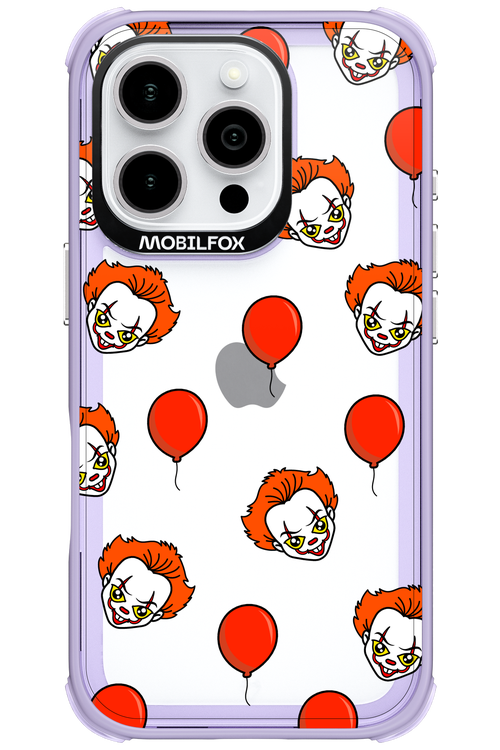 Mystery Clown (Transparent) - Apple iPhone 16 Pro