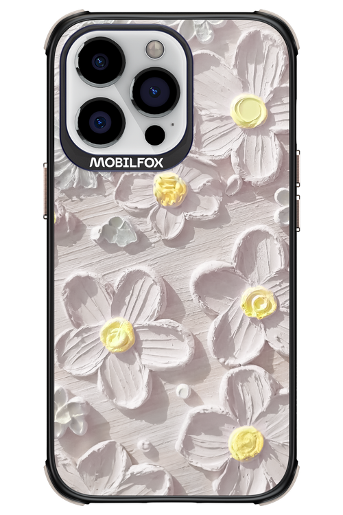 White Flowers - Apple iPhone 13 Pro