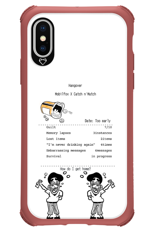 hangover - Apple iPhone X