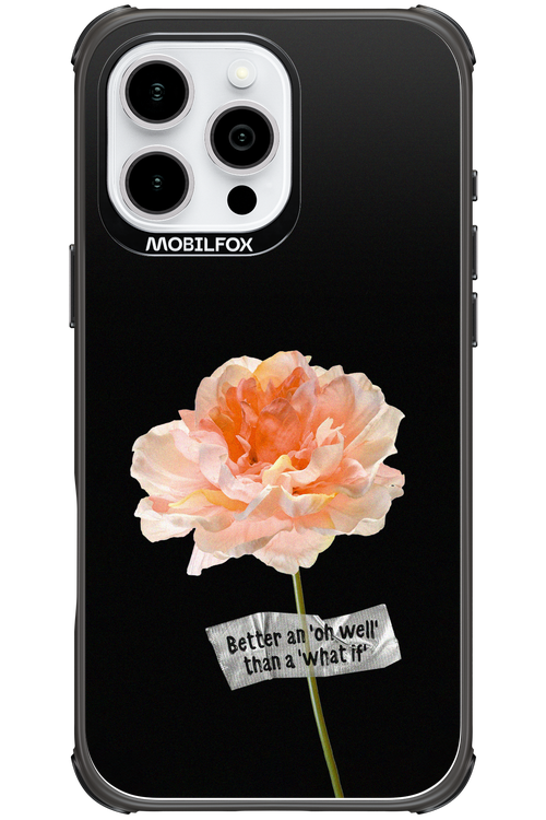 Flower Black - Apple iPhone 16 Pro Max