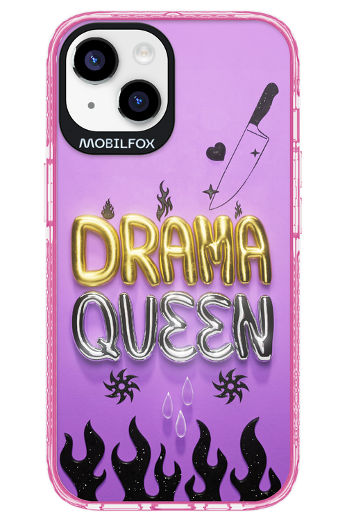 Drama Queen Purple - Apple iPhone 14