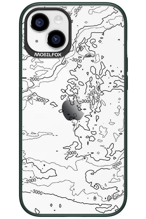 Contour Map - Apple iPhone 15 Plus