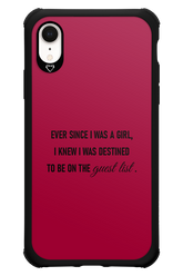 Guest List - Apple iPhone XR