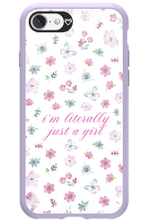 Just a girl pink - Apple iPhone 8