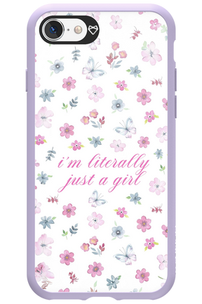 Just a girl pink - Apple iPhone 8