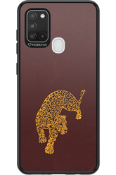 Burgundy Leopard - Samsung Galaxy A21 S