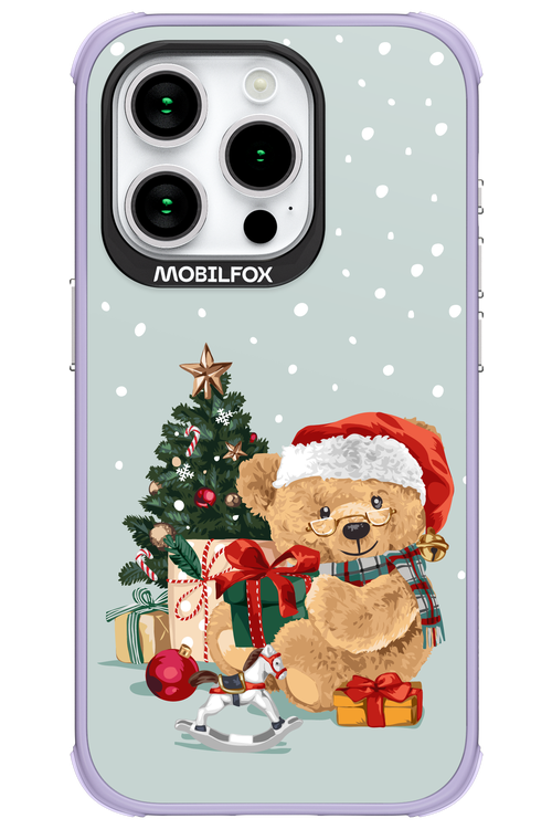 Merry Christmas Bear - Apple iPhone 15 Pro