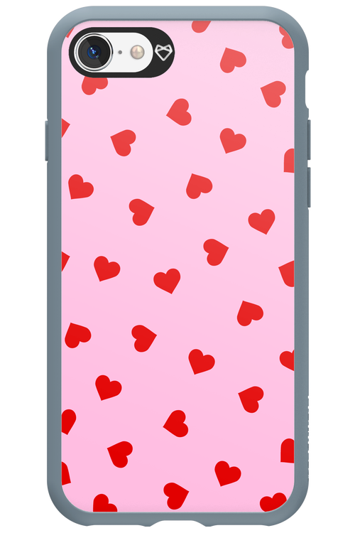 Sprinkle Heart Pink - Apple iPhone SE 2022