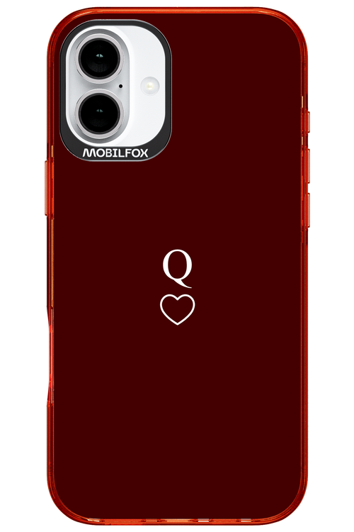 Q Burgundia 2.0 - Apple iPhone 16 Plus