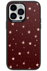 Burgundy Stars - Apple iPhone 14 Pro Max