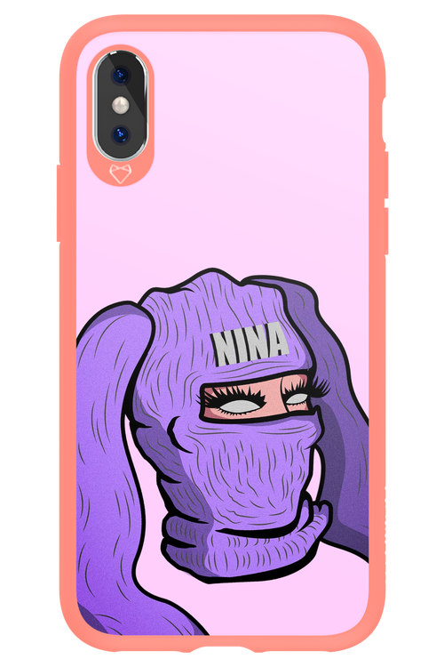 Nina Purple - Apple iPhone X