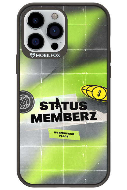 Status Memberz - Apple iPhone 13 Pro Max