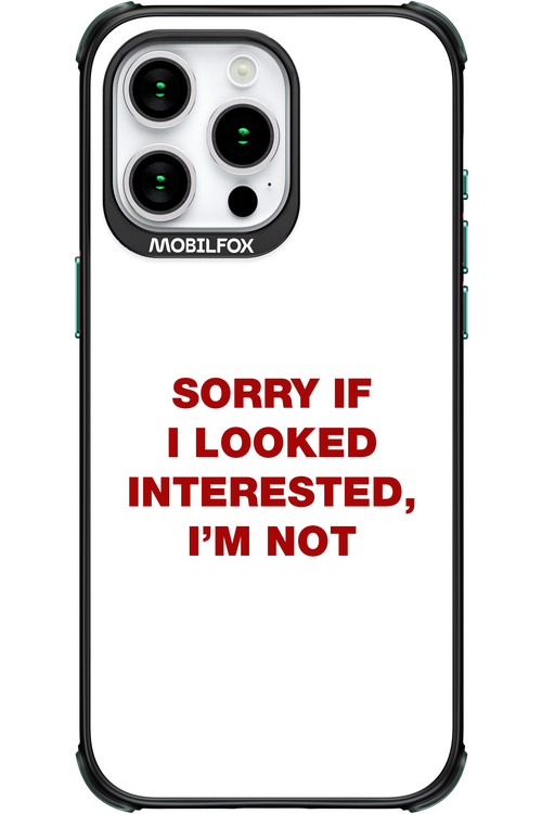 I'm not - Apple iPhone 15 Pro Max