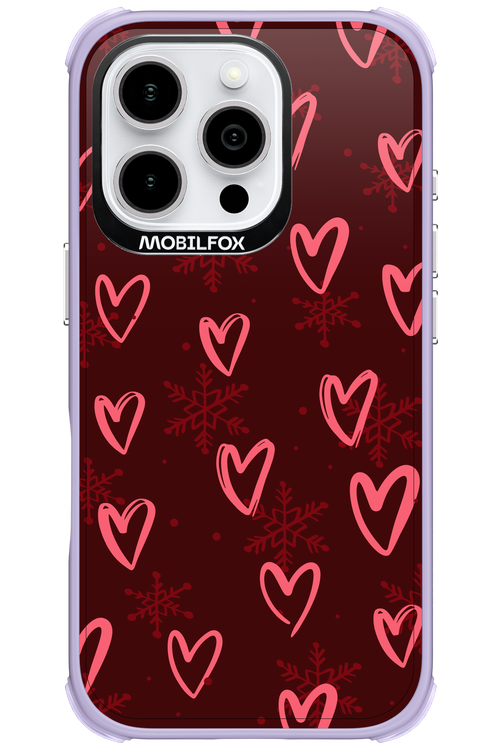 Christmas Hearts - Apple iPhone 16 Pro