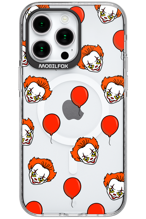 Mystery Clown (Transparent) - Apple iPhone 15 Pro Max