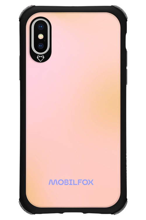 Pastel Peach - Apple iPhone X