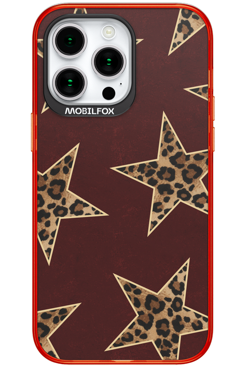 Wild Stars Burgundy - Apple iPhone 15 Pro Max