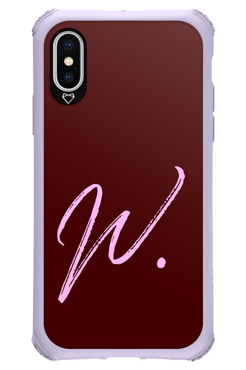 (Dark Blush) W 2.0 - Apple iPhone X