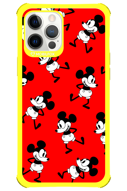 Iconic Mouse (red pattern) - Apple iPhone 12 Pro Max