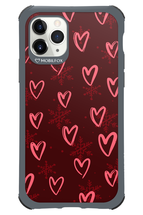 Christmas Hearts - Apple iPhone 11 Pro