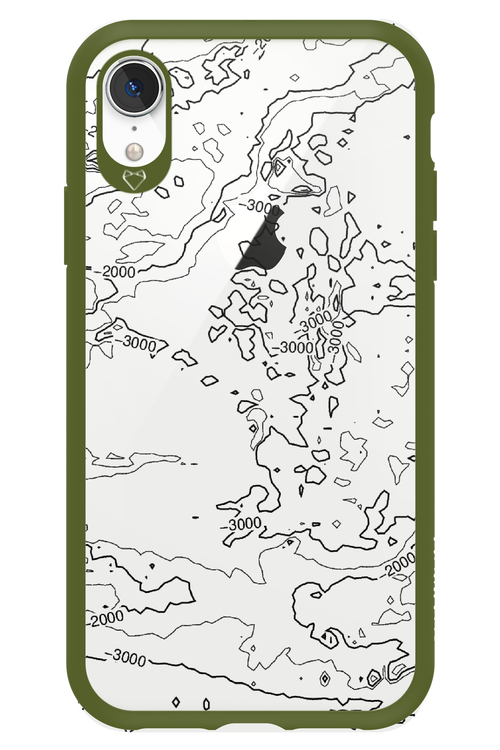 Contour Map - Apple iPhone XR