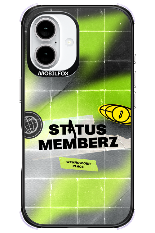 Status Memberz - Apple iPhone 16