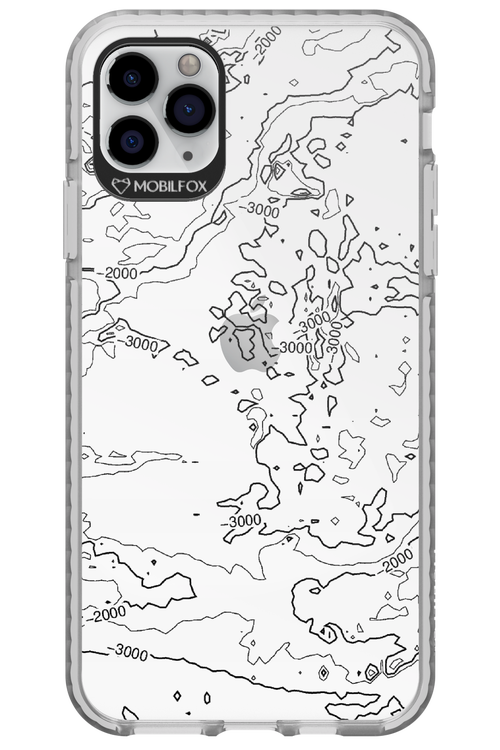 Contour Map - Apple iPhone 11 Pro Max