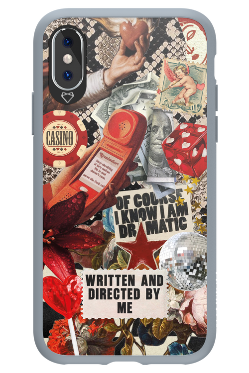 RED VINTAGE - Apple iPhone XS