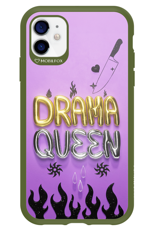 Drama Queen Purple - Apple iPhone 11