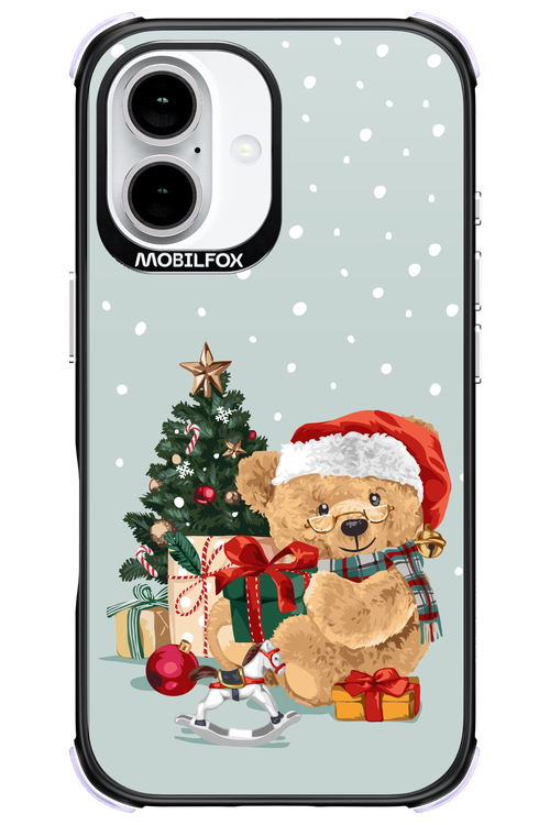 Merry Christmas Bear - Apple iPhone 16