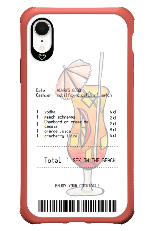 sex on the beach cocktail - Apple iPhone XR