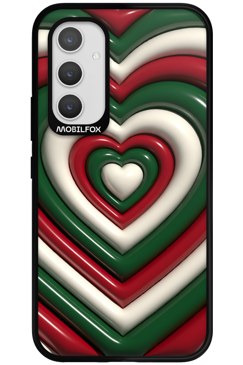 XMAS Hearts - Samsung Galaxy A54