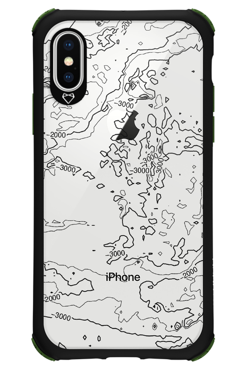 Contour Map - Apple iPhone XS