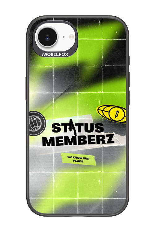 Status Memberz - Apple iPhone 16e