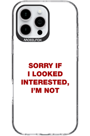 I'm not - Apple iPhone 16 Pro Max