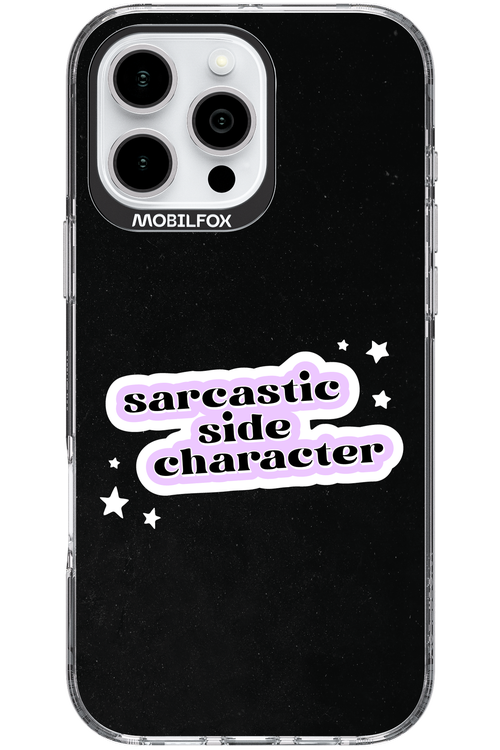 Sarcastic Black - Apple iPhone 16 Pro Max
