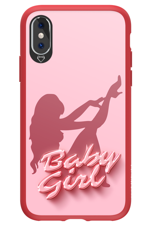 Pink Trouble - Apple iPhone X