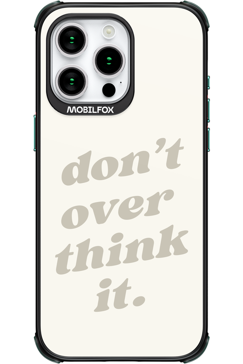 No OverThink - Apple iPhone 15 Pro Max