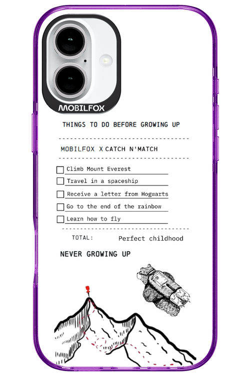 things to do before growing up - Apple iPhone 16 Plus