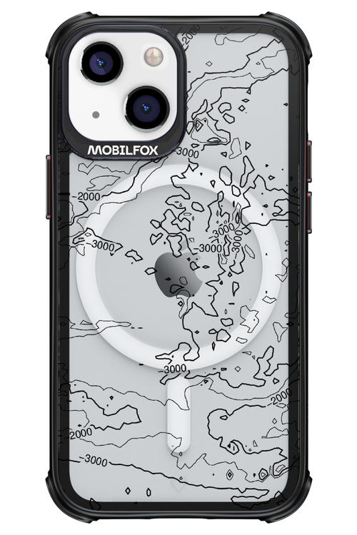 Contour Map - Apple iPhone 13 Mini