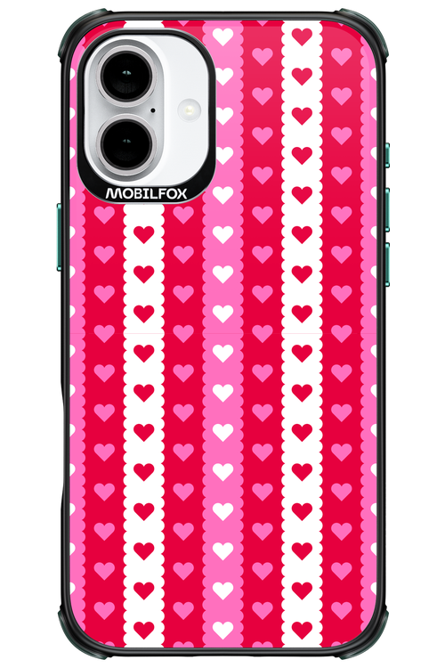 Christmas Heart Biscuit - Apple iPhone 16 Plus